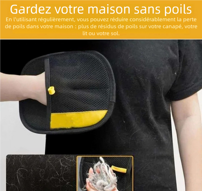 PetGlov™ – Gant de nettoyage pour poils d’animaux